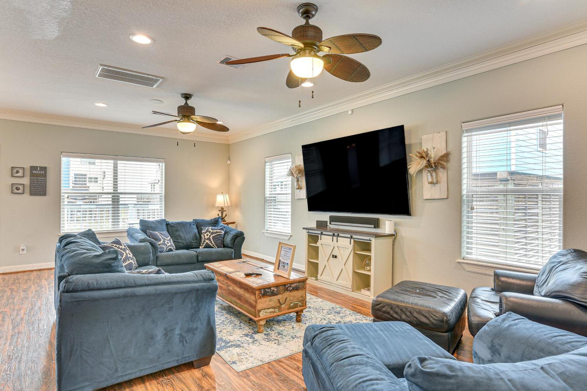 Large Group Gulf Retreat, Steps To Surfside Beach! Exteriér fotografie