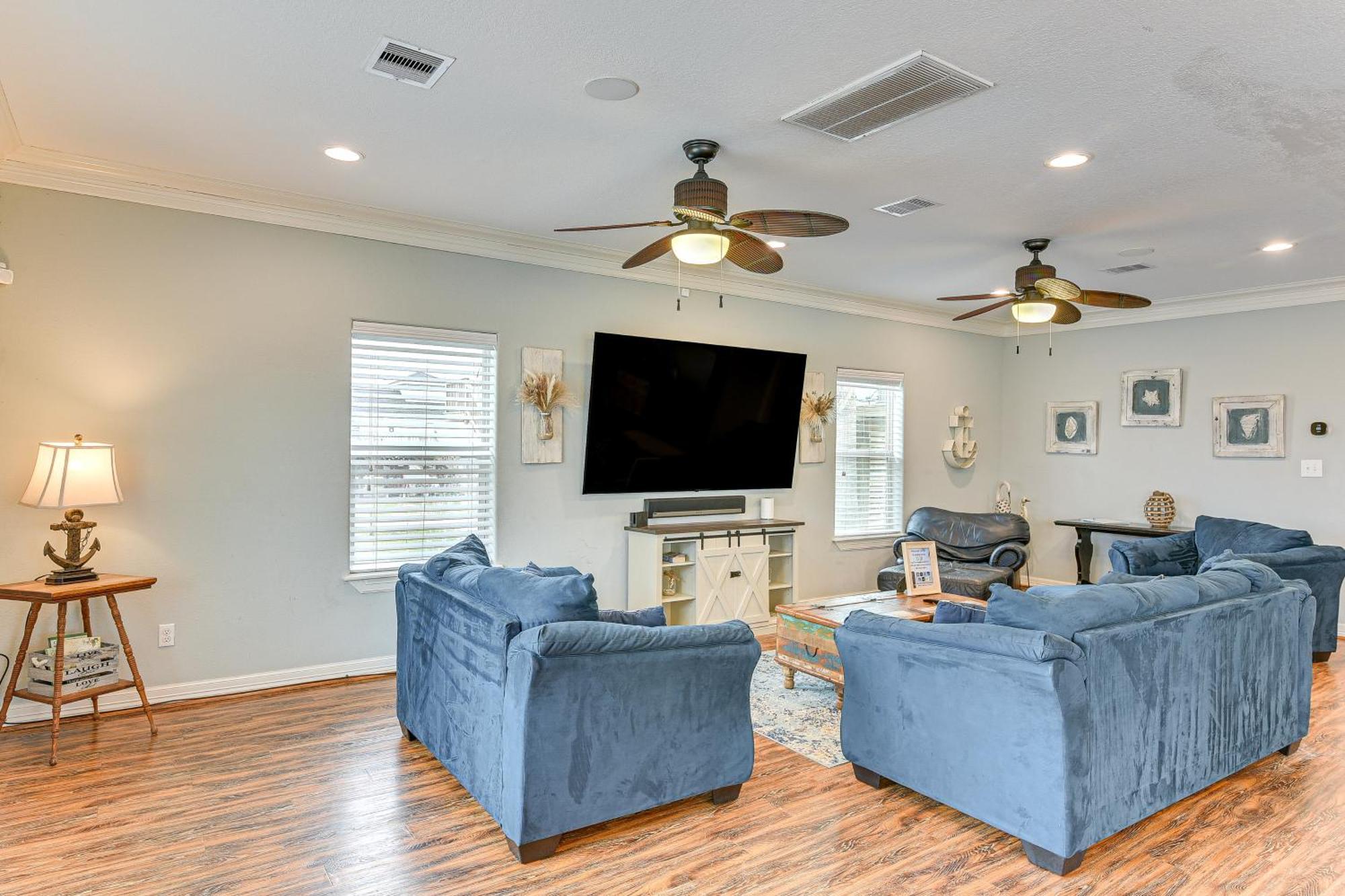 Large Group Gulf Retreat, Steps To Surfside Beach! Exteriér fotografie